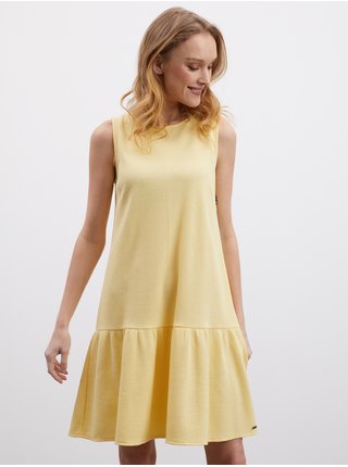 Žluté dámské šaty s volánem ZOOT.lab Nanice