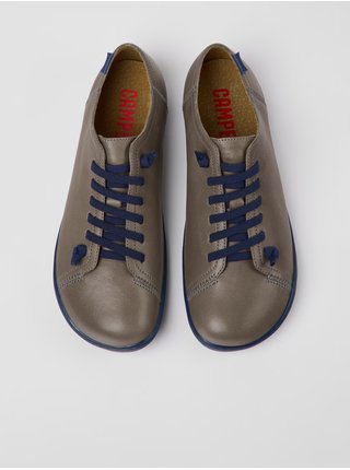Šedé pánské kožené boty Camper