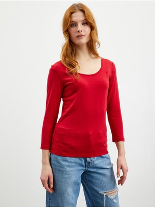 Červené dámské basic tričko ZOOT.lab Thereza 2