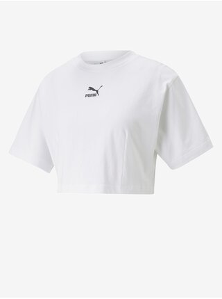 Bílý dámský crop top Puma Dare To