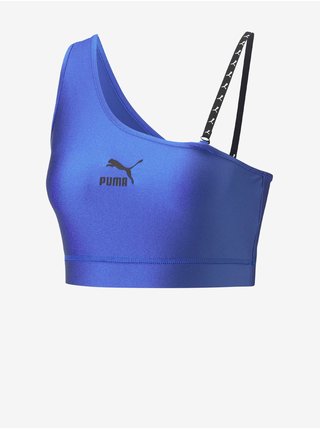 Modrá dámská sportovní podprsenka Puma Dare To