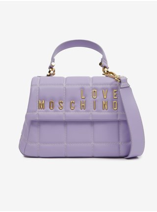 Světle fialová dámská kabelka Love Moschino