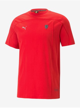 Červené pánske tričko Puma Ferrari Style