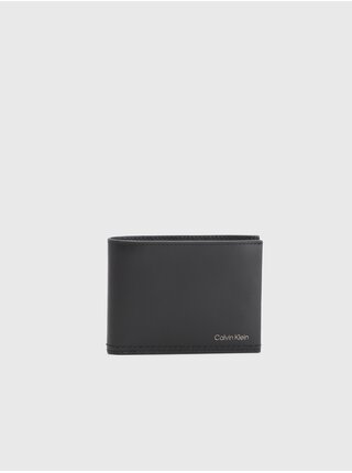 Černá pánská kožená peněženka Calvin Klein