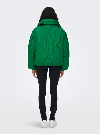 Zelená dámská zimní oversize bunda ONLY Tamara