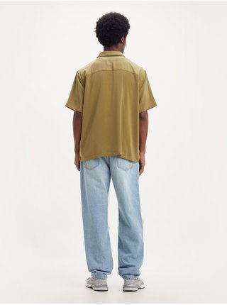 Khaki pánská košile s krátkým rukávem Levi's® Pajama