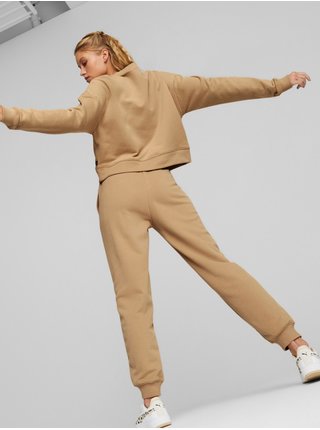 Béžová dámská tepláková souprava Puma Loungewear Suit TR   