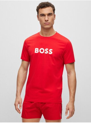 Červené pánske tričko HUGO BOSS