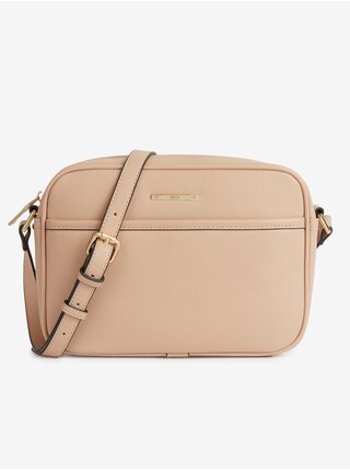 Světle růžová dámská crossbody kabelka Geox