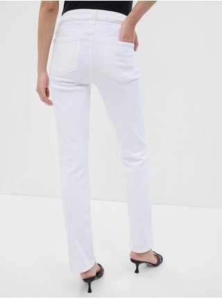 Nohavice pre ženy GAP - biela