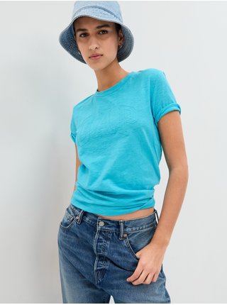 Modré dámske tričko GAP