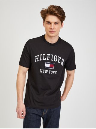Čierne pánske tričko Tommy Hilfiger