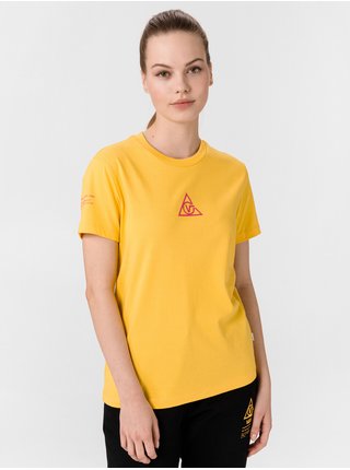 Tričká s krátkym rukávom pre ženy VANS - žltá