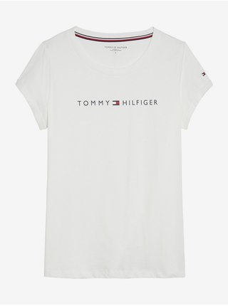 Tommy Hilfiger biele tričko RN Tee SS Logo