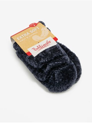 Tmavě šedé dámské měkké ponožky Bellinda EXTRA SOFT SOCKS  