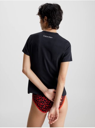 Tričká s krátkym rukávom pre ženy Calvin Klein Underwear - čierna