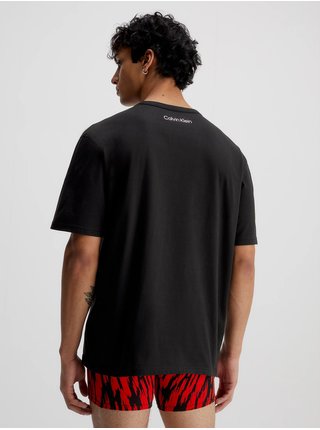 Tričká s krátkym rukávom pre mužov Calvin Klein Underwear - čierna