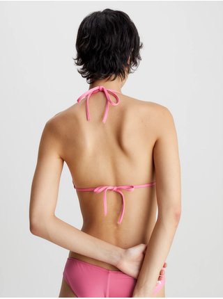 Růžový dámský vrchní díl plavek Calvin Klein Underwear