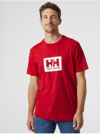 Červené pánské tričko HELLY HANSEN HH Box T