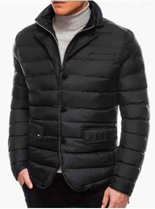 Pánská zimní bunda C445 - černá