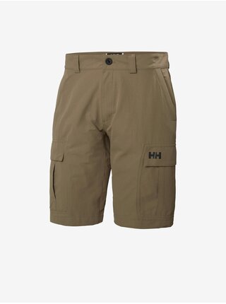 Khaki pánské kraťasy s kapsami HELLY HANSEN