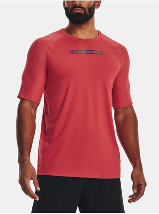 Tričká s krátkym rukávom pre mužov Under Armour - červená