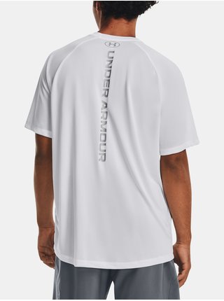 Bílé sportovní tričko Under Armour UA Tech Reflective SS
