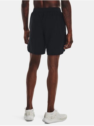Kraťasy Under Armour UA LAUNCH 7'' GRAPHIC SHORT-BLK