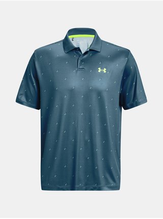 Tričko Under Armour UA Perf 3.0 Deuces Polo-BLU