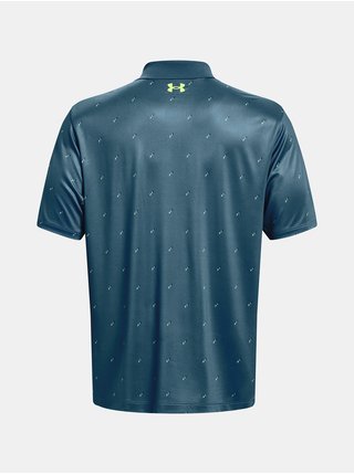 Tričko Under Armour UA Perf 3.0 Deuces Polo-BLU