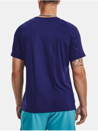 Tričko Under Armour UA Rush Emboss SS-BLU