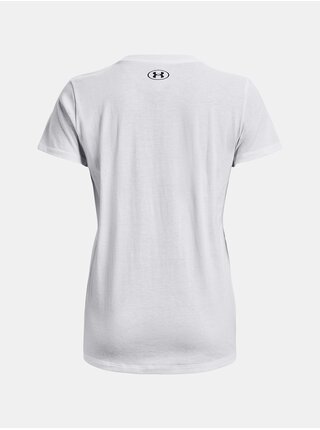 Tričká s dlhým rukávom pre ženy Under Armour - biela