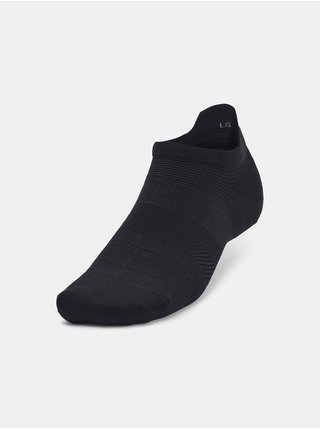 Sada dvou párů ponožek v černé a šedé barvě Under Armour UA AD Run Lite 2pk NS Tab