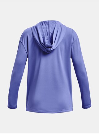 Mikina Under Armour Tech Graphic LS Hoodie-BLU