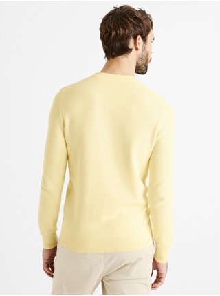 Žlutý pánský svetr Celio Bepic  