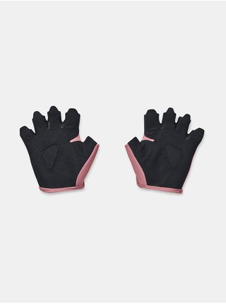 Růžové dámské sportovní rukavice Under Armour Women's Training Glove 