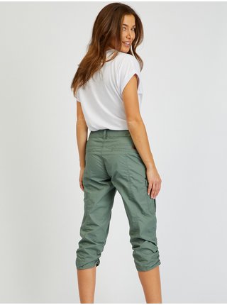 Zelené dámské tříčtvrteční kalhoty SAM73 Fornax 