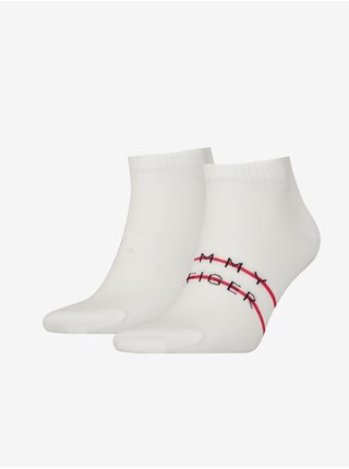 Sada dvou párů ponožek v bílé barvě Tommy Hilfiger Underwear
