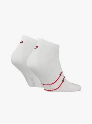 Sada dvou párů ponožek v bílé barvě Tommy Hilfiger