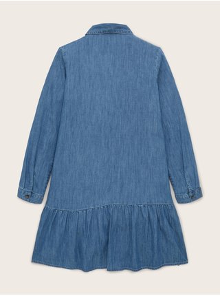 Modré holčičí džínové šaty Tom Tailor