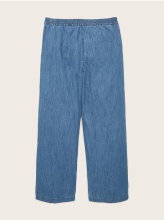 Modré dievčenské straight fit džínsy Tom Tailor