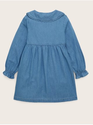 Modré holčíčí džínové šaty Tom Tailor