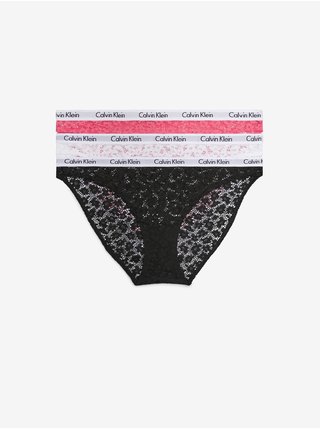 Nohavičky pre ženy Calvin Klein Underwear - čierna, biela, ružová