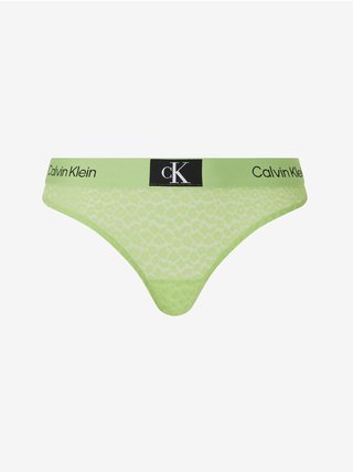 Nohavičky pre ženy Calvin Klein Underwear - svetlozelená