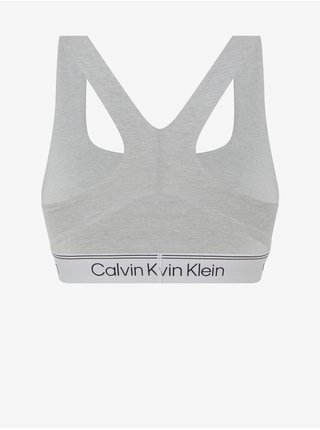 Světle šedá dámská sportovní podprsenka Calvin Klein Underwear
