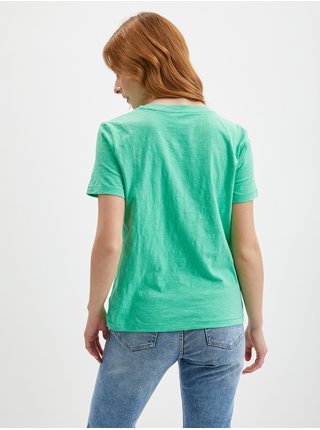 Tričká s krátkym rukávom pre ženy GAP - zelená