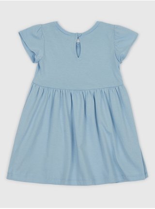 Modré holčičí šaty šaty s logem GAP