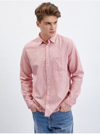 Růžová pánská košile GAP 