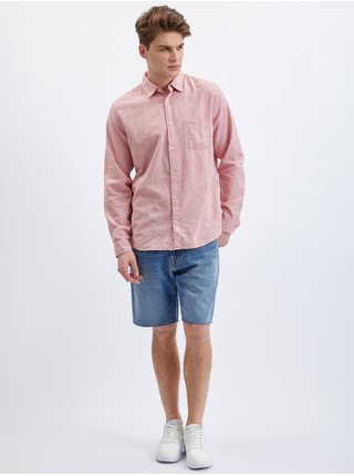 Růžová pánská košile GAP 