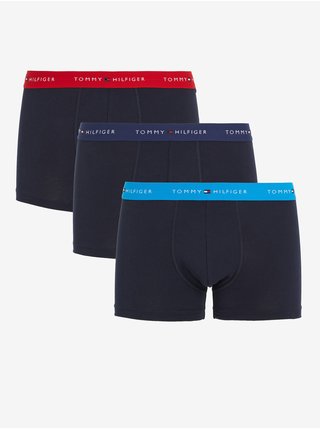 Sada tří pánských boxerek v tmavě modré barvě Tommy Hilfiger Underwear Underwear